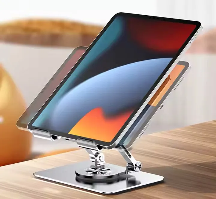 Support de Tablette Rotatif 360° – Robuste, Pliable et Universel